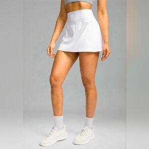NWT Colorfulkoala Dreamlux Athletic Tennis Skirt & Built-in Shorts, Pockets Med